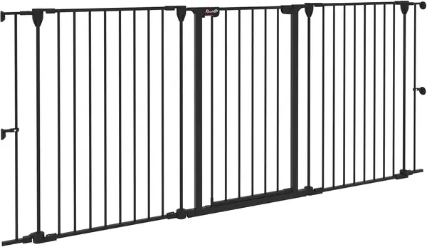 3-Panel Hundegitter mit doppeltem Verriegelungssystem…