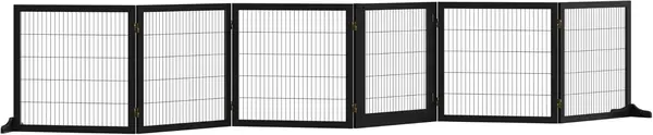 Absperrgitter Hund Verstellbar Freistehend 70H x 432B cm…