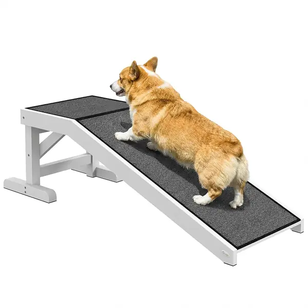 Hunderampe Hundetreppe mit Rutschfestem Teppich für SUV…