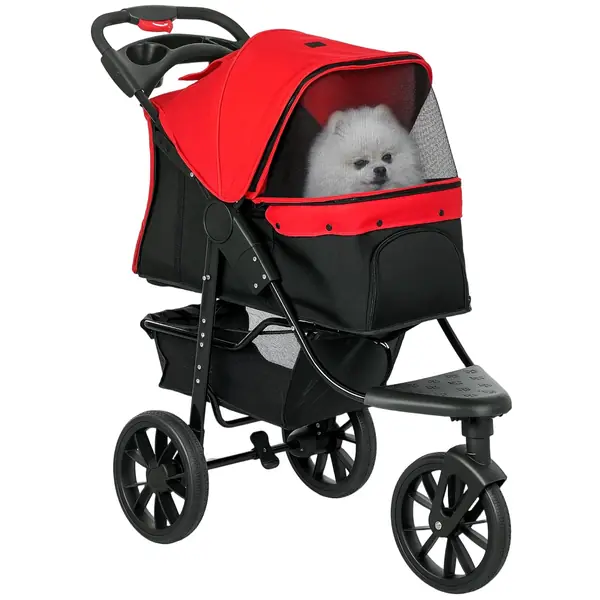 Hundewagen Klappbar Hundebuggy für Kleine Hunde bis 10 kg…