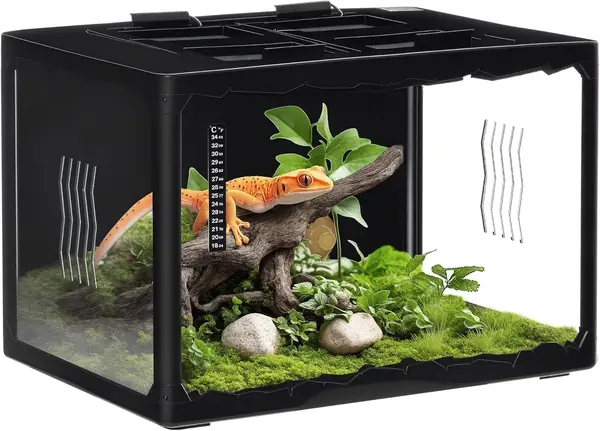 Terrarium für Landschildkröten, Chamäleon, Leguan, Gecko…