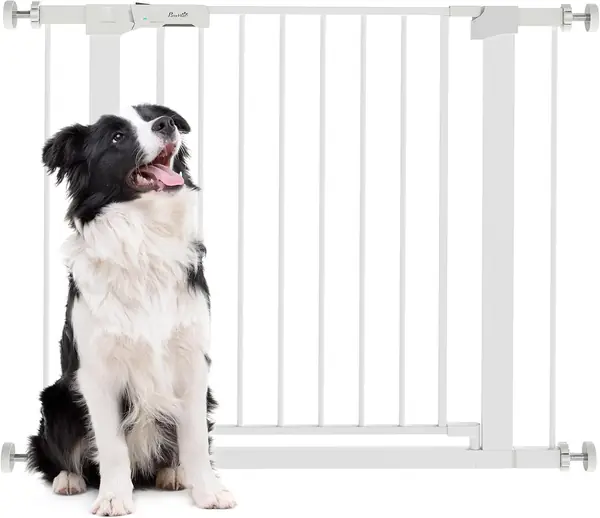 Türschutzgitter Treppenschutzgitter ohne Bohren 76-97 cm…